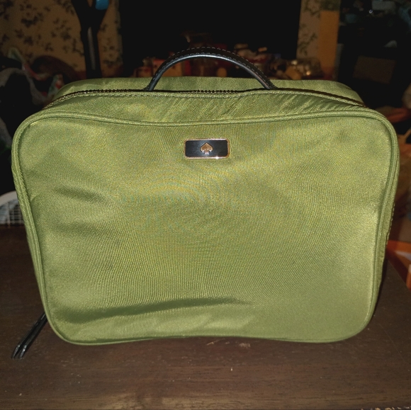 Kate Spade Sapling Cosmetic Travel Bag Case - Picture 1 of 14